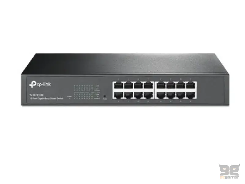 TP-LINK TL-SG1016DE 16-Port Gigabit Desktop/Rackmount Switch metalno kućište 