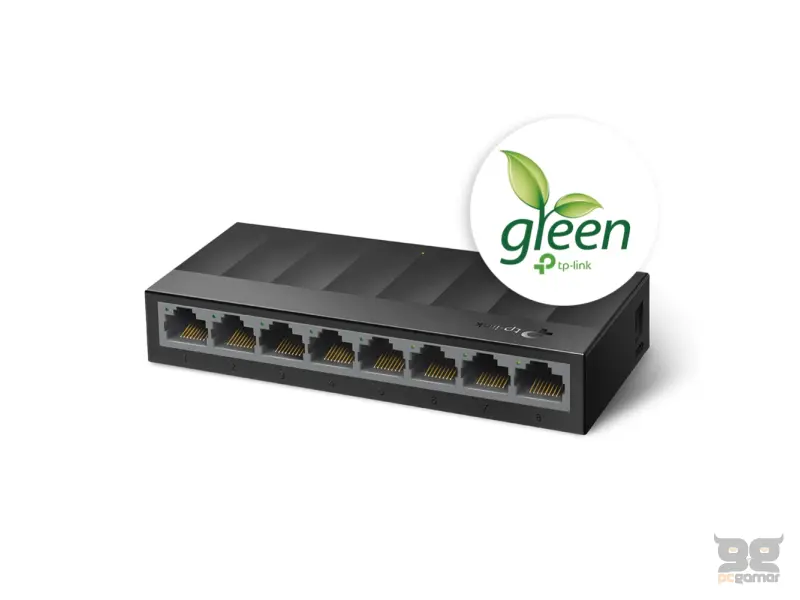 TP-LINK LS1008G 8-Port Gigabit Desktop Switch