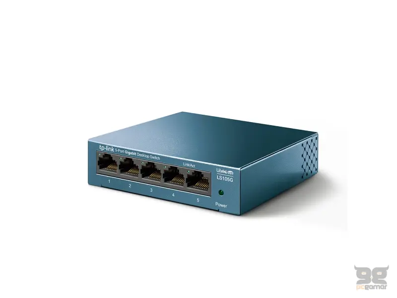 TP-LINK LS105G 5-Port Gigabit Desktop Network Switch, Metal Case