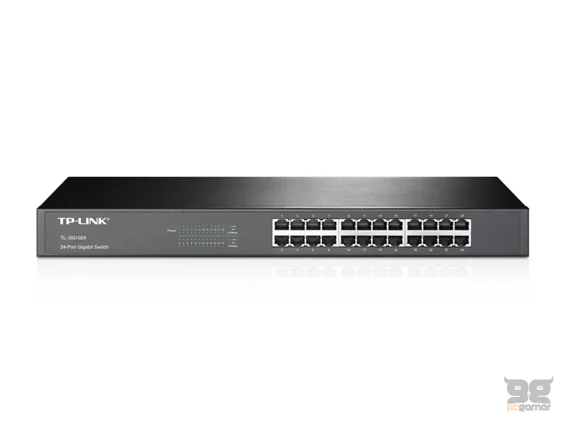 TP-LINK TL-SG1016 Gigabit Rackmount Switch 16x RJ45 10/100/1000Mbps,metalno kućište,Standard 19-inch