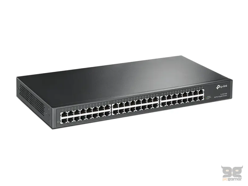 TP-LINK TL-SG1048 48-Port Gigabit Rackmount Switch, 19-inch steel case
