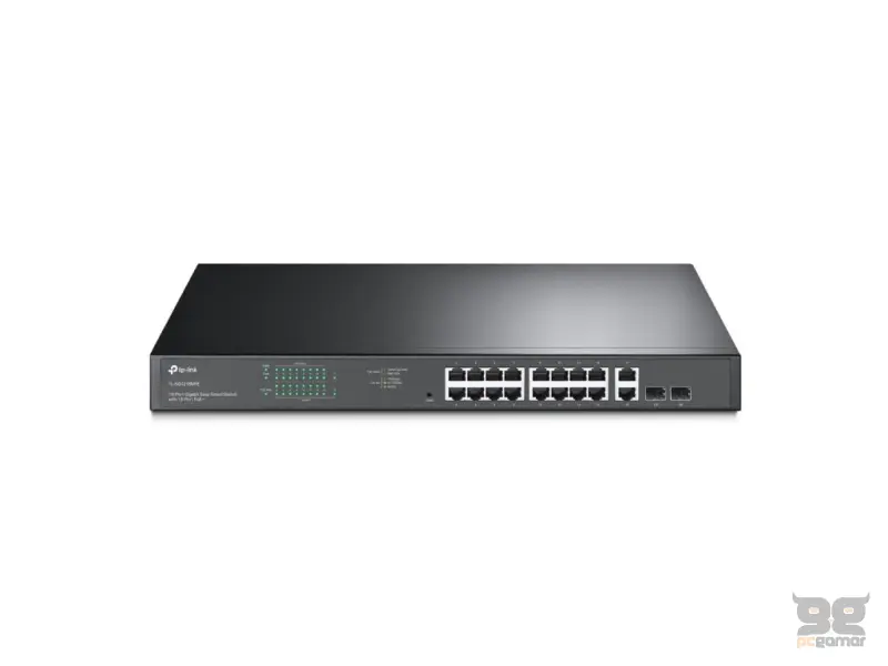 TP-LINK TL-SG1218MPE 18-Port Gigabit Easy Smart Switch with 16-Port PoE+, 250 W PoE power budget