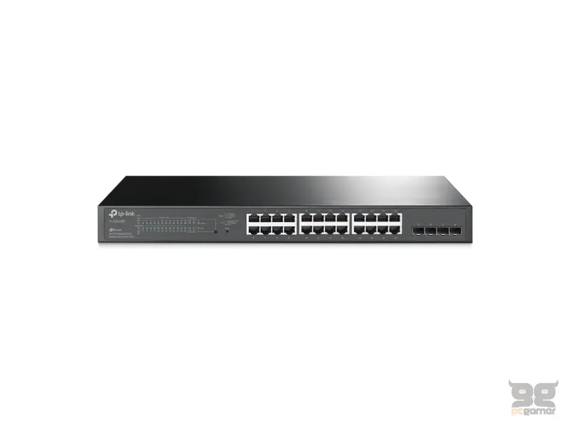 TP-LINK TL-SG2428P JetStream 28-Port Gigabit Smart Switch with 24-Port PoE+ 250 W