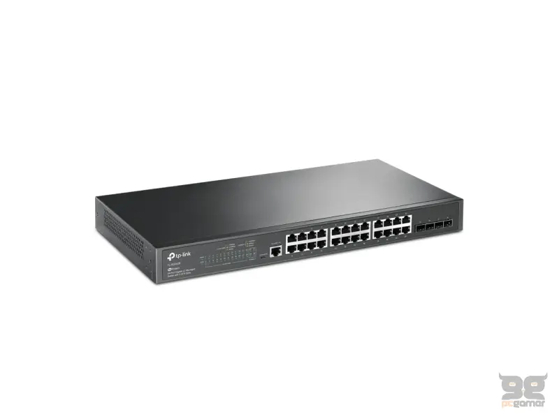 TP-LINK TL-SG3428 JetStream 24-Port Gigabit L2+ Managed Switch with 4 SFP Slots