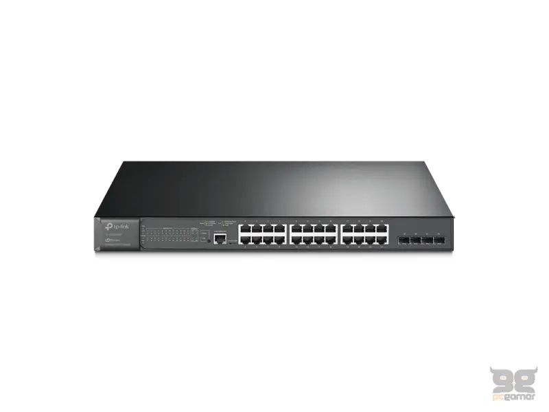 TP-LINK TL-SG3428MP JetStream 28-Port Gigabit L2+ Managed Switch with 24-Port PoE+