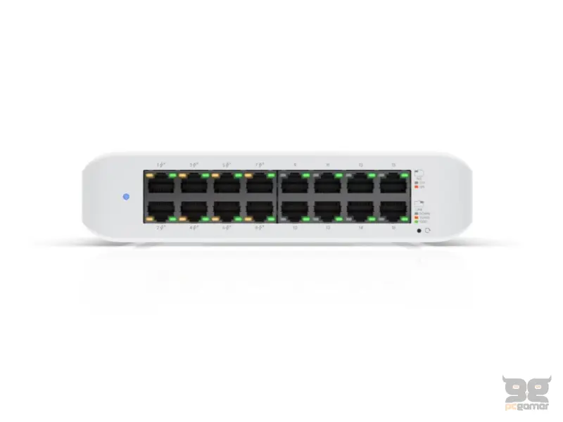 UBIQUITI UniFi Desktop 16 Port Gigabit Switch with PoE, 45W total