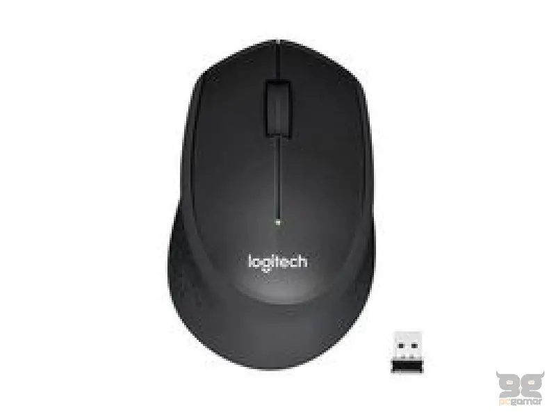 Logitech Mis M330 silent plus 2.4GHz, Black