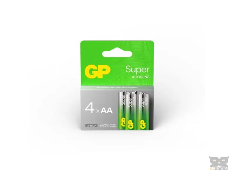 GP baterije LR6-SB4 AA Super Alkaline