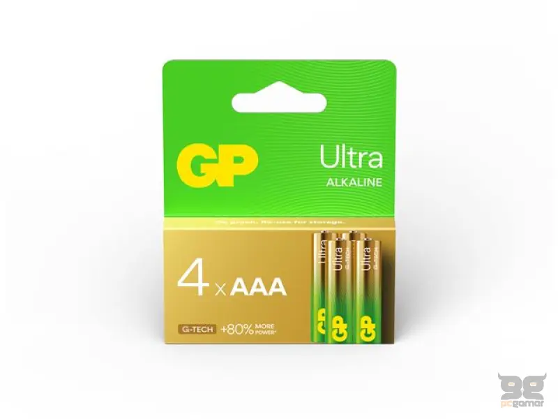 GP baterije LR03-SB4 AAA Ultra Alkaline