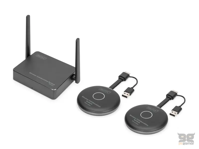 Digitus Click & Present Pro - BYOD Collaboration System HDMI, 2x TX, 1x RX