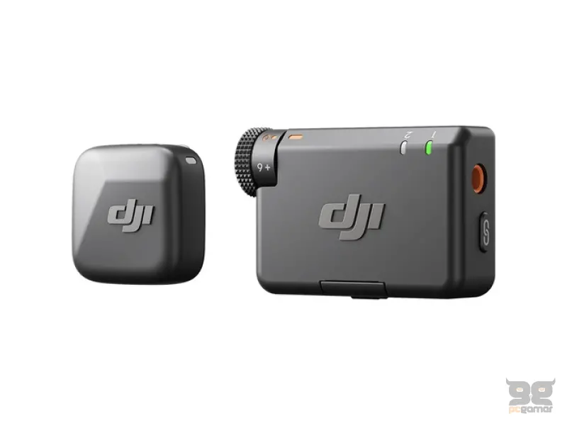 DJI Mic Mini (1 TX + 1 RX) - Ultralight Wireless Microphone System, Advanced Noi