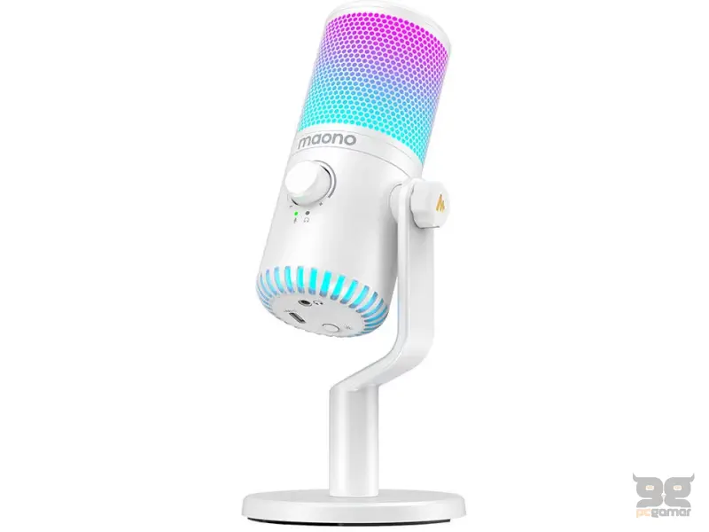 Maono DM30RGB Microphone (white)