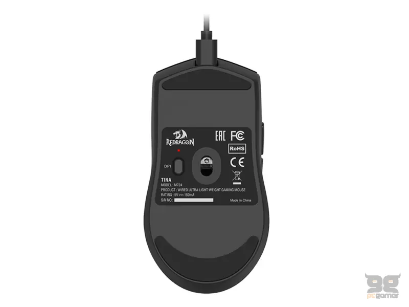 Redragon Miš gaming K1NG 1K Wired Black