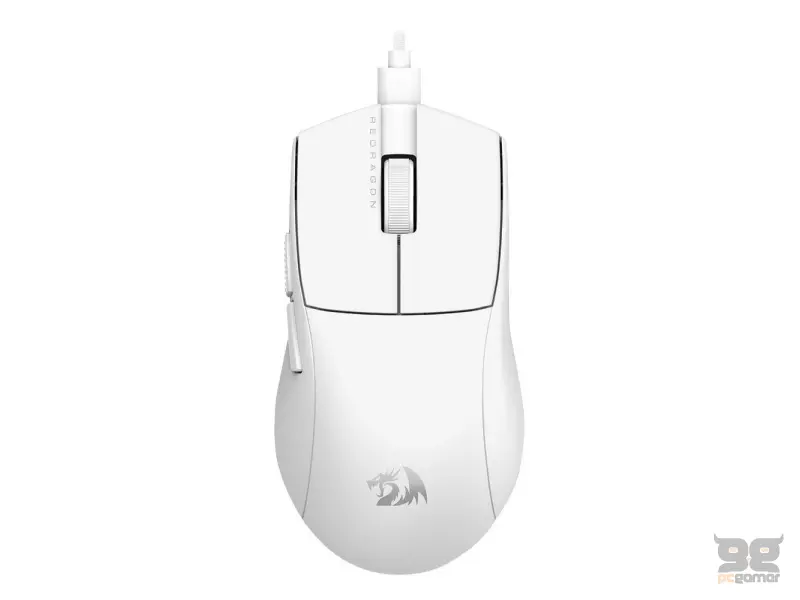 Redragon Miš gaming K1NG 1K Wired White