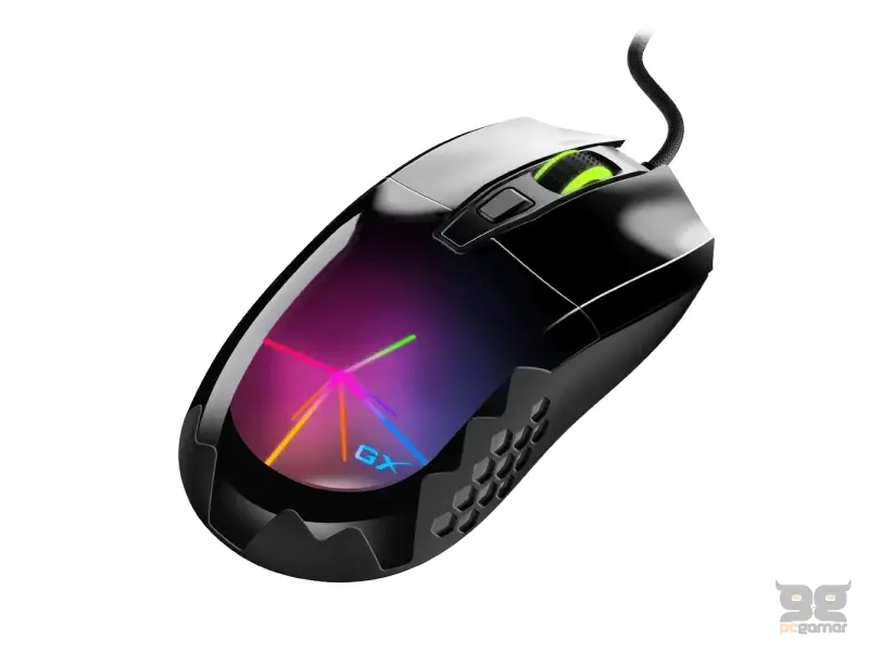 GENIUS Mouse GX Gaming Scorpion, Black, USB, RGB, 7200dpi, 6 buttons