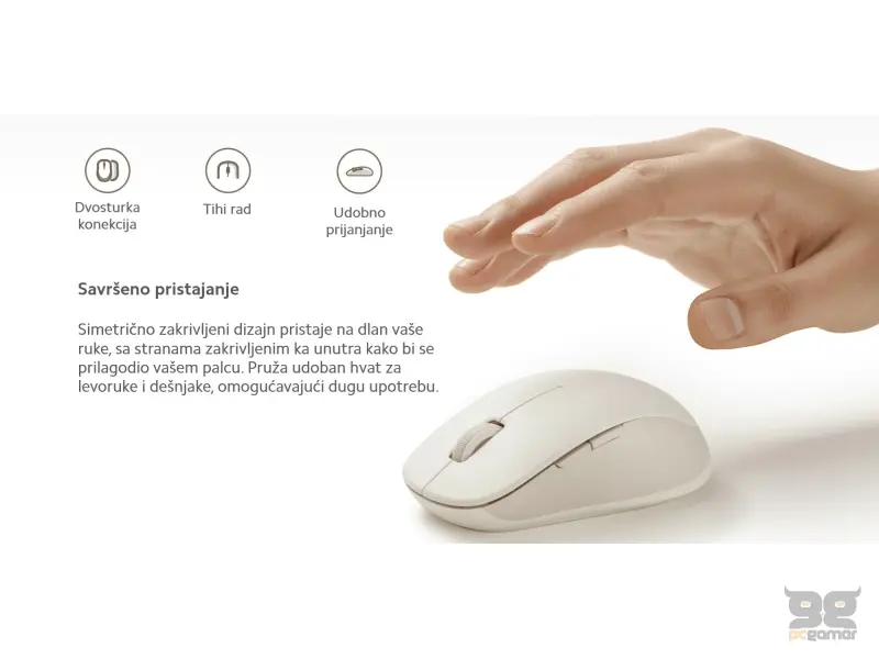 Xiaomi Dual-mode Wireless Mouse 2 (Black)