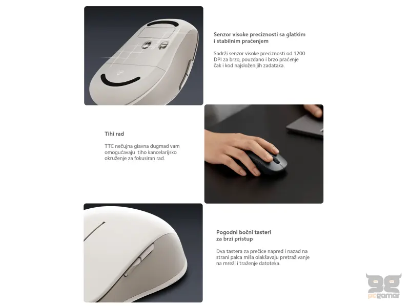 Xiaomi Dual-mode Wireless Mouse 2 (Black)