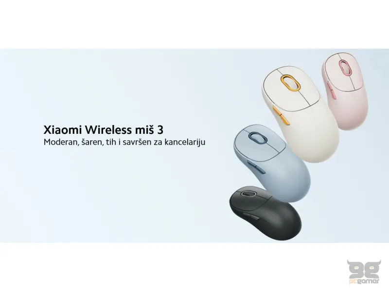 Xiaomi Wireless Mouse 3 Black GL