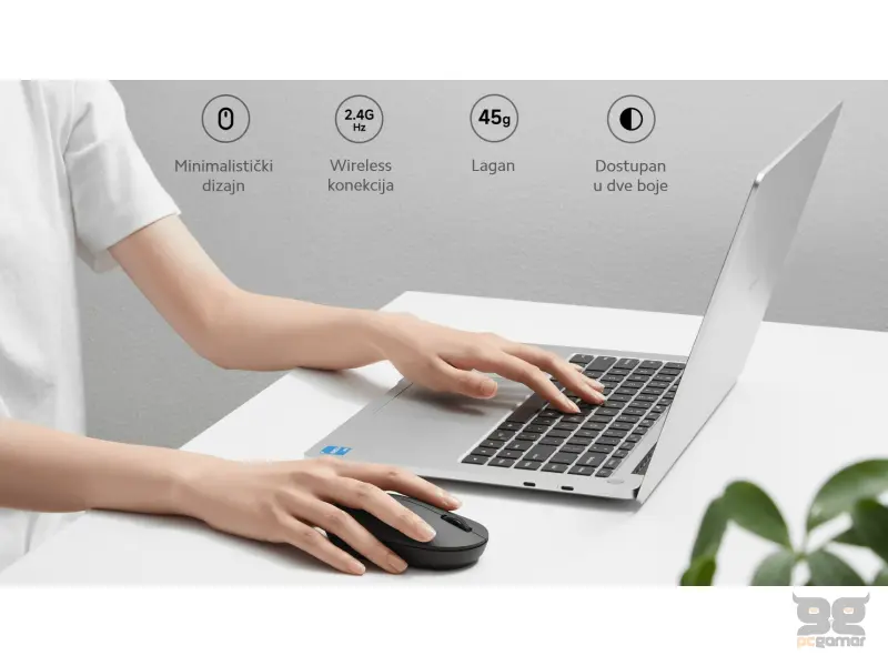 Xiaomi Wireless Mouse Lite 2 Black GL