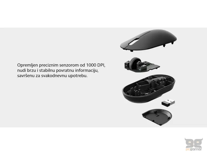 Xiaomi Wireless Mouse Lite 2 Black GL