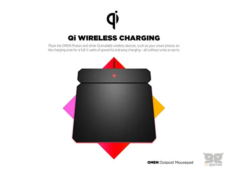 HP OMEN Outpost charging mouse pad