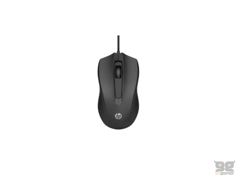 HP 105 BLK Wired Mouse