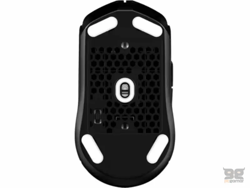 HyperX Pulsefire Haste 2 Core Wireless/100hr/Black/AAA/300 IPS/Up to 12000 DPI/Low-friction skates