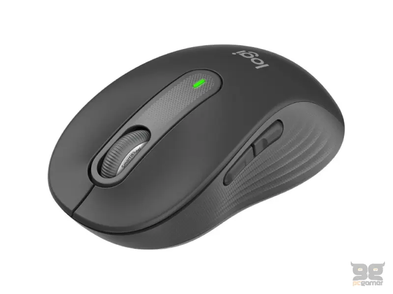 LOGITECH Signature M650 Wireless Bluetooth Mouse, Large, 4000 dpi, 10 m wireless range, Graphite