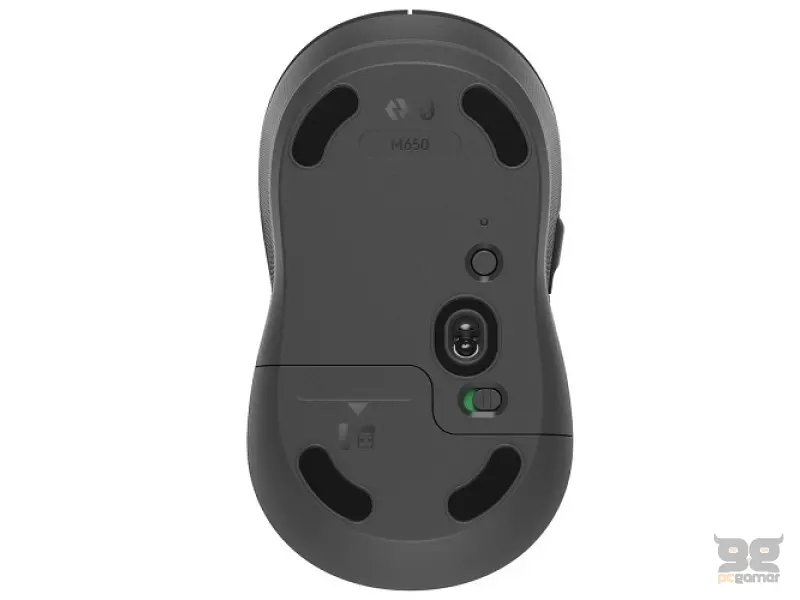 LOGITECH Signature M650 Wireless Bluetooth Mouse, 4000 dpi, 10 m wireless range, Graphite