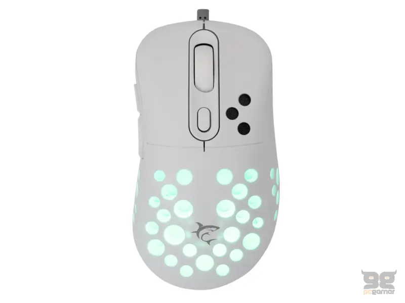 White Shark AZRAEL 12.800 DPI Bijeli