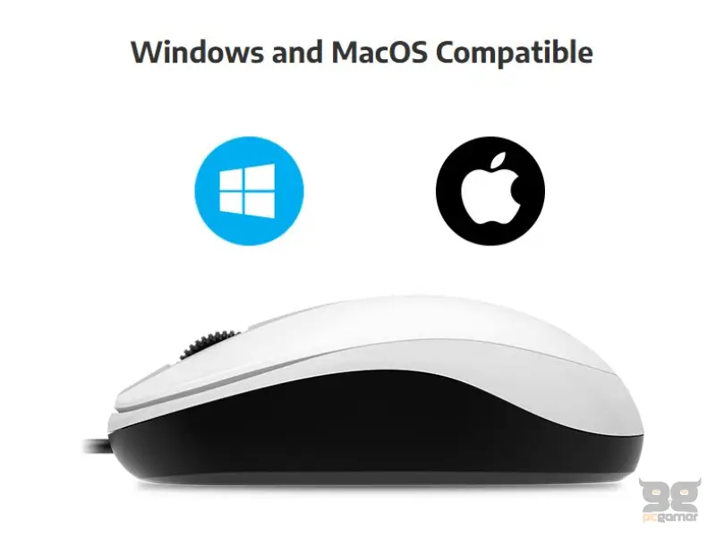 GENIUS DX-110 USB Optical beli miš 