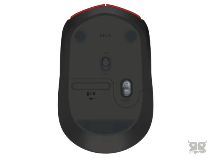 LOGITECH M171 Wireless crveni miš 