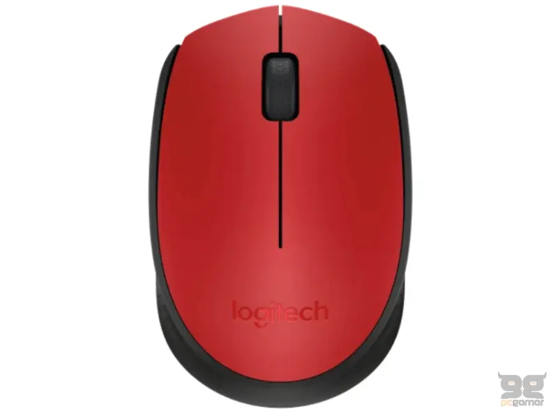 LOGITECH M171 Wireless crveni miš 
