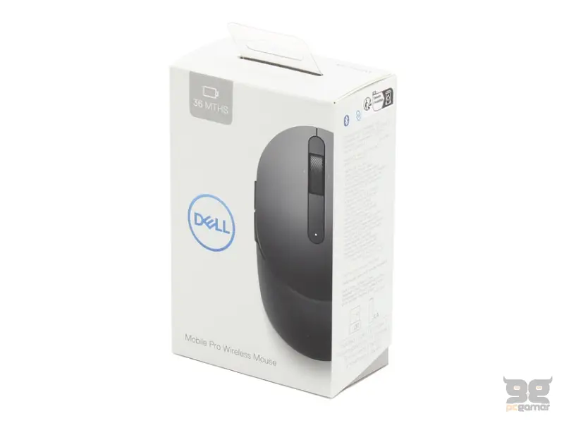 DELL MS5120W Pro Plus Compact Wireless crni miš 3Yr 