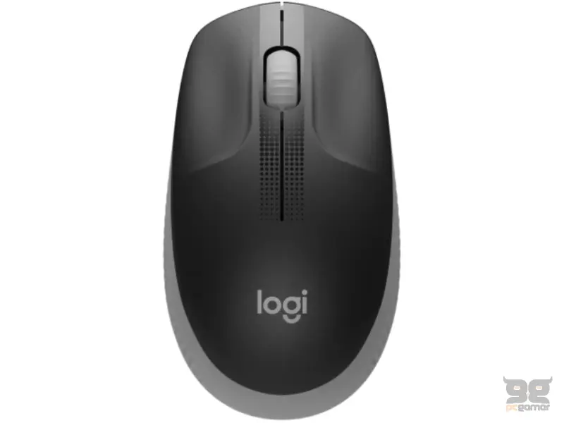 LOGITECH M190 Full-Size Wireless crni miš 