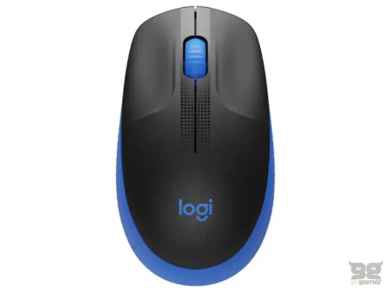LOGITECH M190 Full-Size Wireless plavi miš 