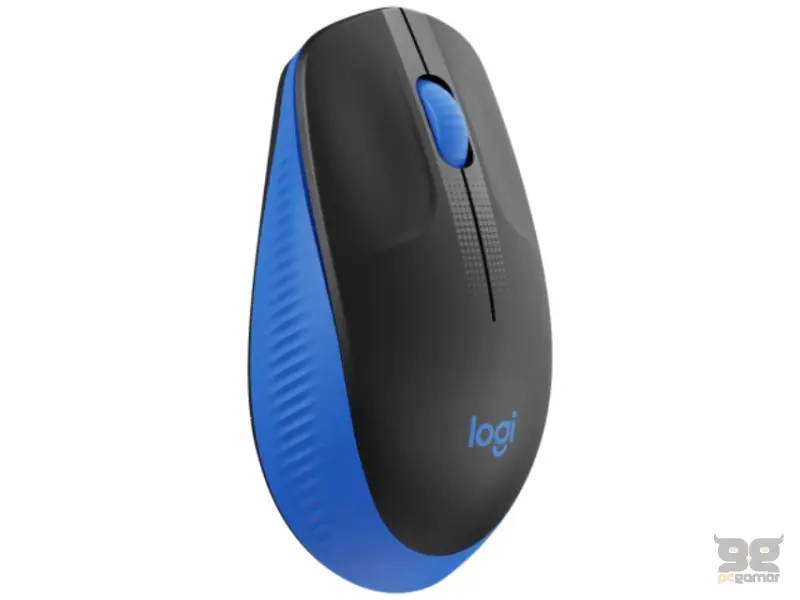 LOGITECH M190 Full-Size Wireless plavi miš 