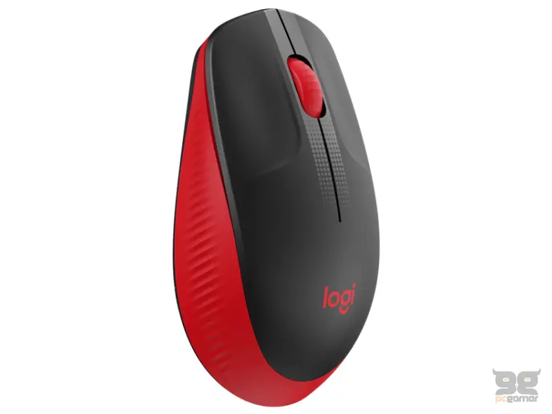 LOGITECH M190 Full-Size Wireless crveni miš 