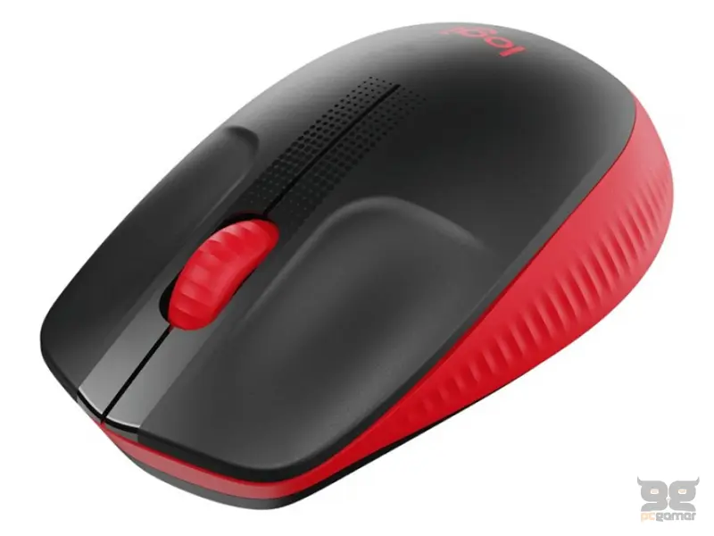 LOGITECH M190 Full-Size Wireless crveni miš 