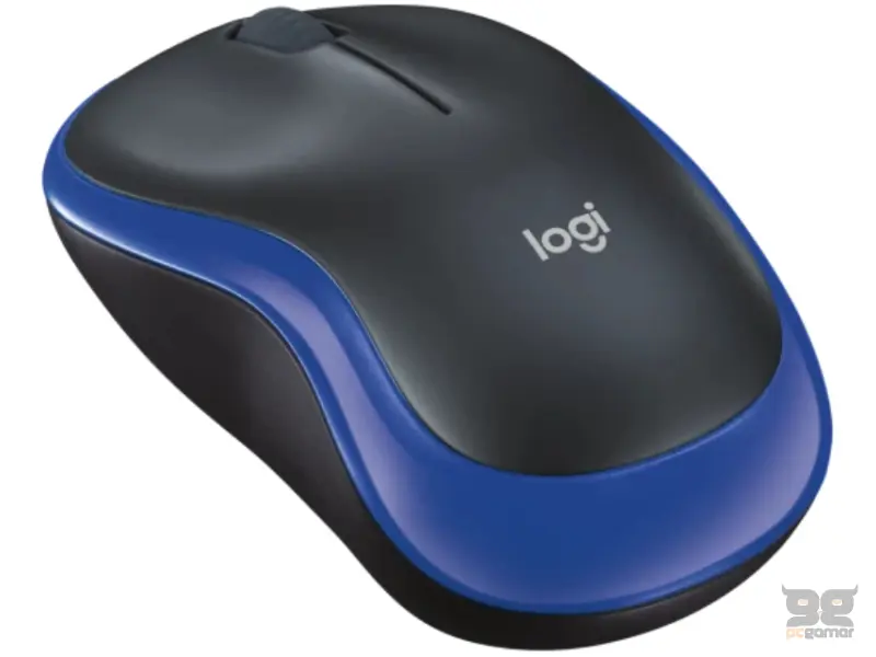 LOGITECH M185 Wireless plavi miš Retail 