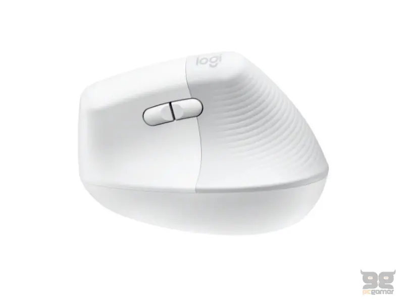 LOGITECH Lift Vertical Ergonomic Wireless miš beli 