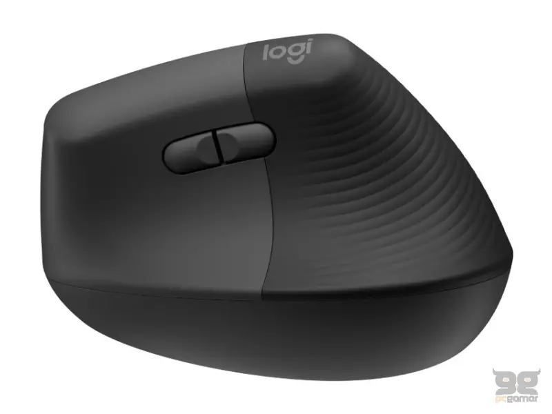 LOGITECH Lift Vertical Ergonomic Wireless crni miš 