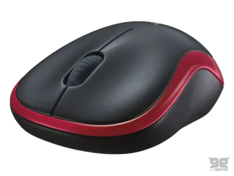 LOGITECH M185 Wireless crveni miš Retail 