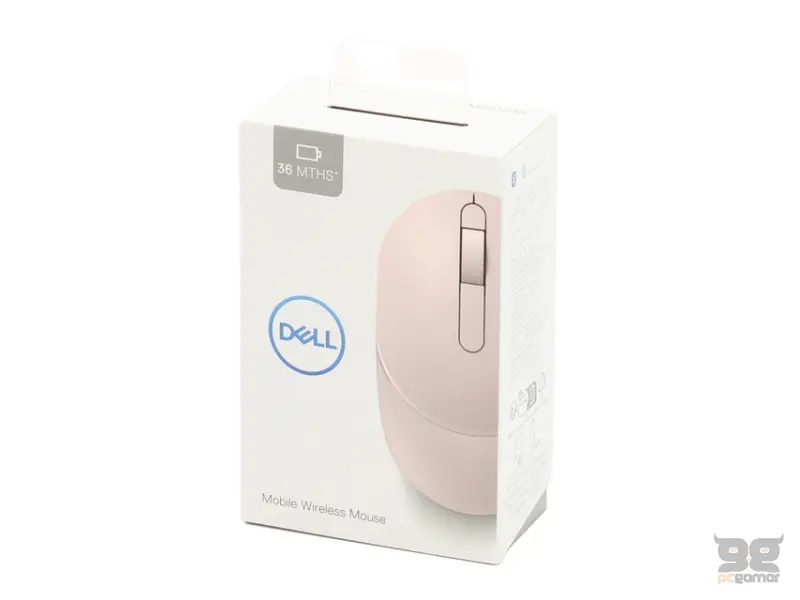 DELL MS3320W Wireless Optical roze miš 3Yr 