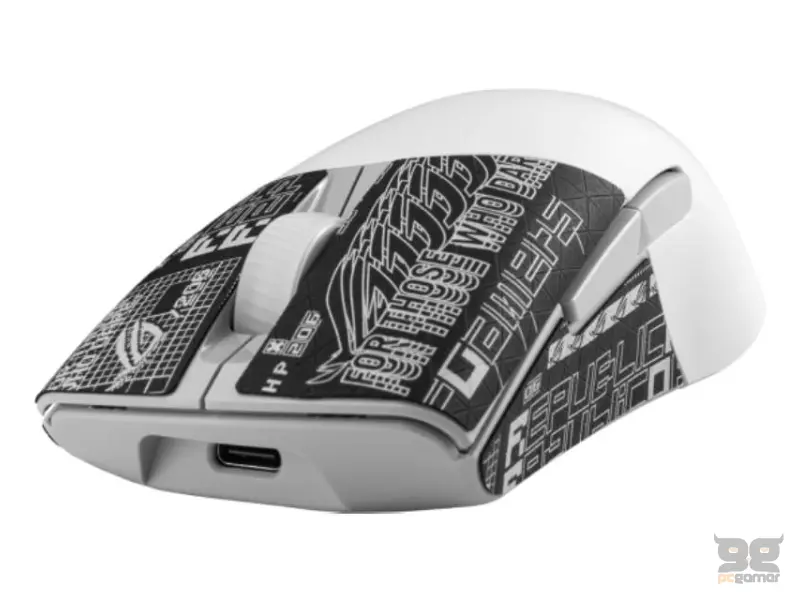 ASUS P709 ROG KERIS Wireless AimPoint Gaming Optical USB beli miš 