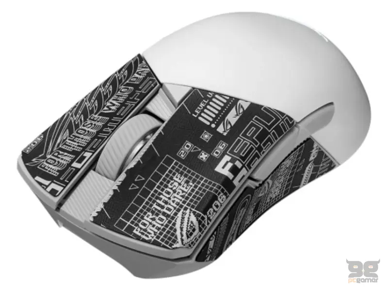 ASUS P711 ROG GIII Wireless AimPoint Gaming Optical USB beli miš 