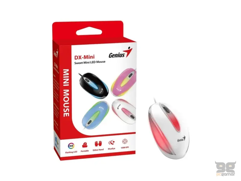 GENIUS DX-Mini USB beli miš 