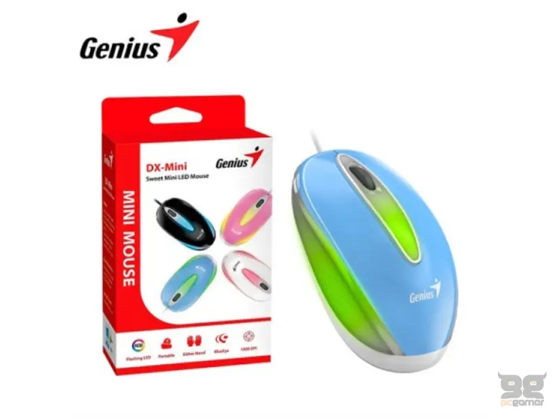 GENIUS DX-Mini USB plavi miš 