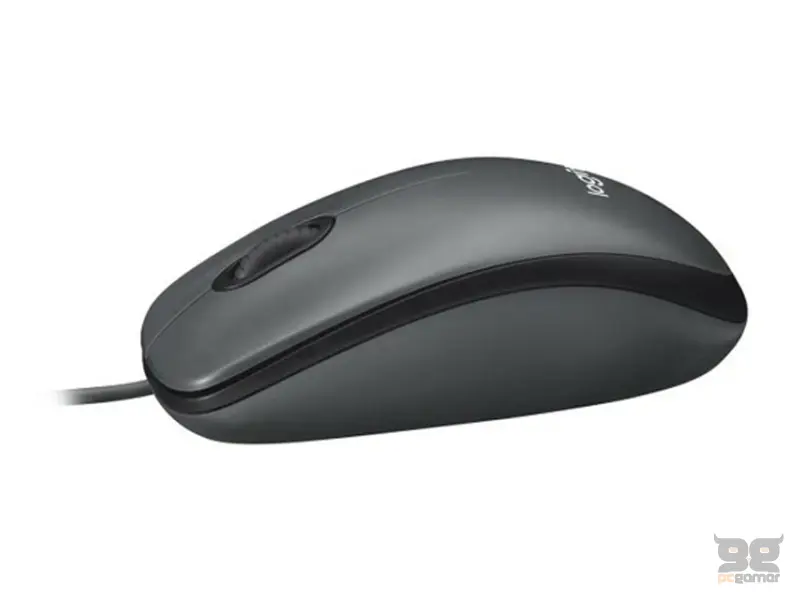 LOGITECH_ M90 Optical Retail crni miš 