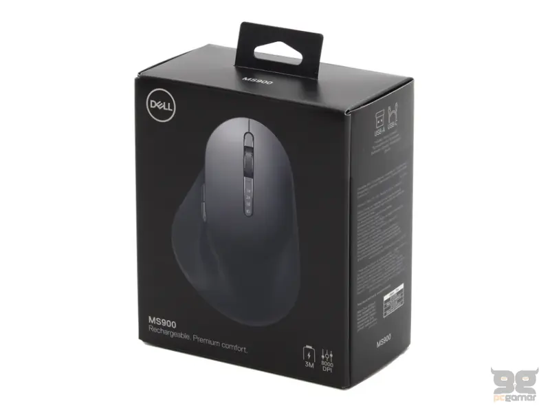 DELL MS900 Pro Premium Rechargeable Wireless crni miš 3yr 